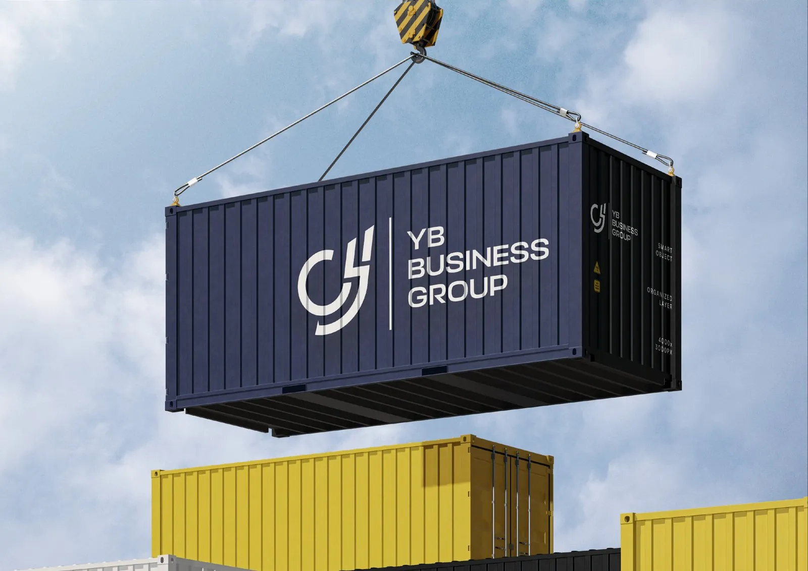 YB Business Group — brand identity & website by MereqTech
