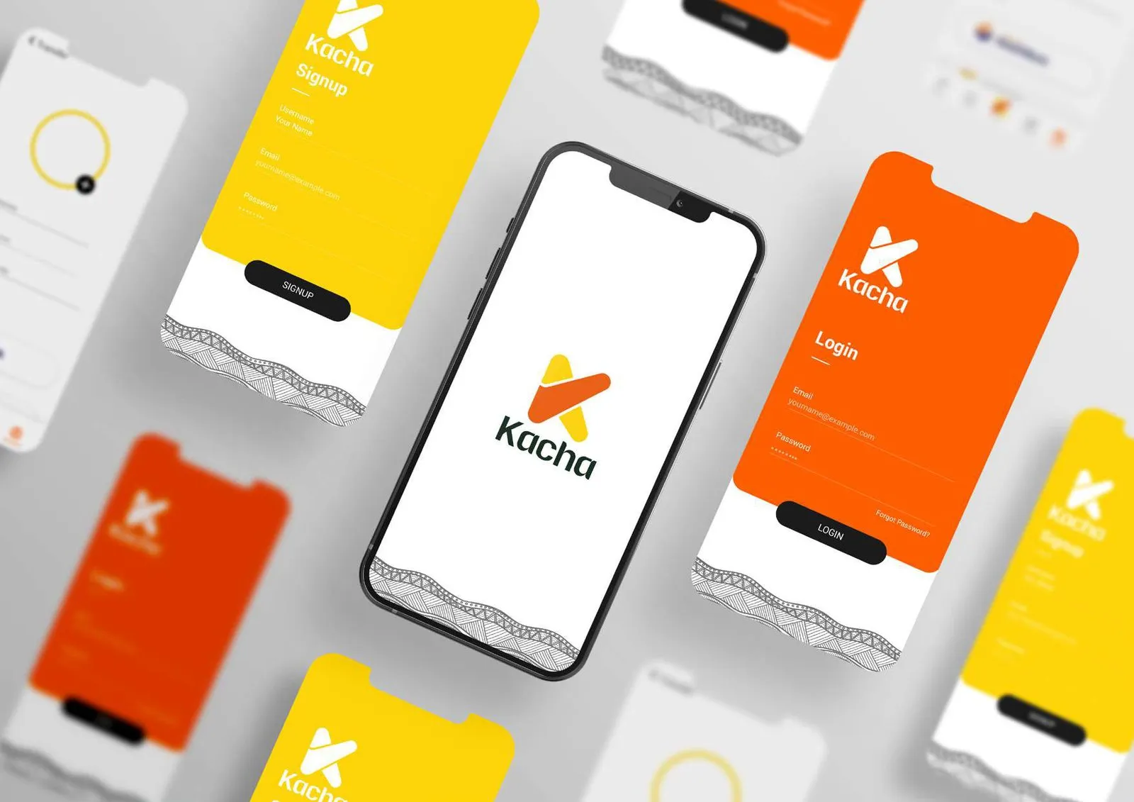 Kacha — ui/ux design · web & mobile by MereqTech