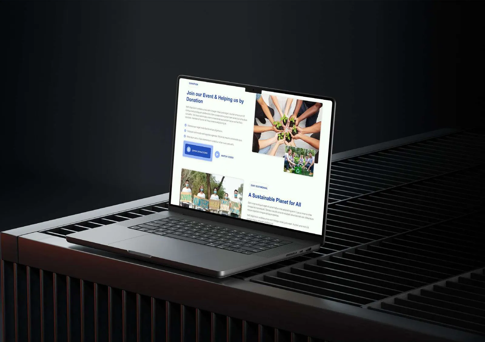 NABU Ethiopia — website design & development by MereqTech